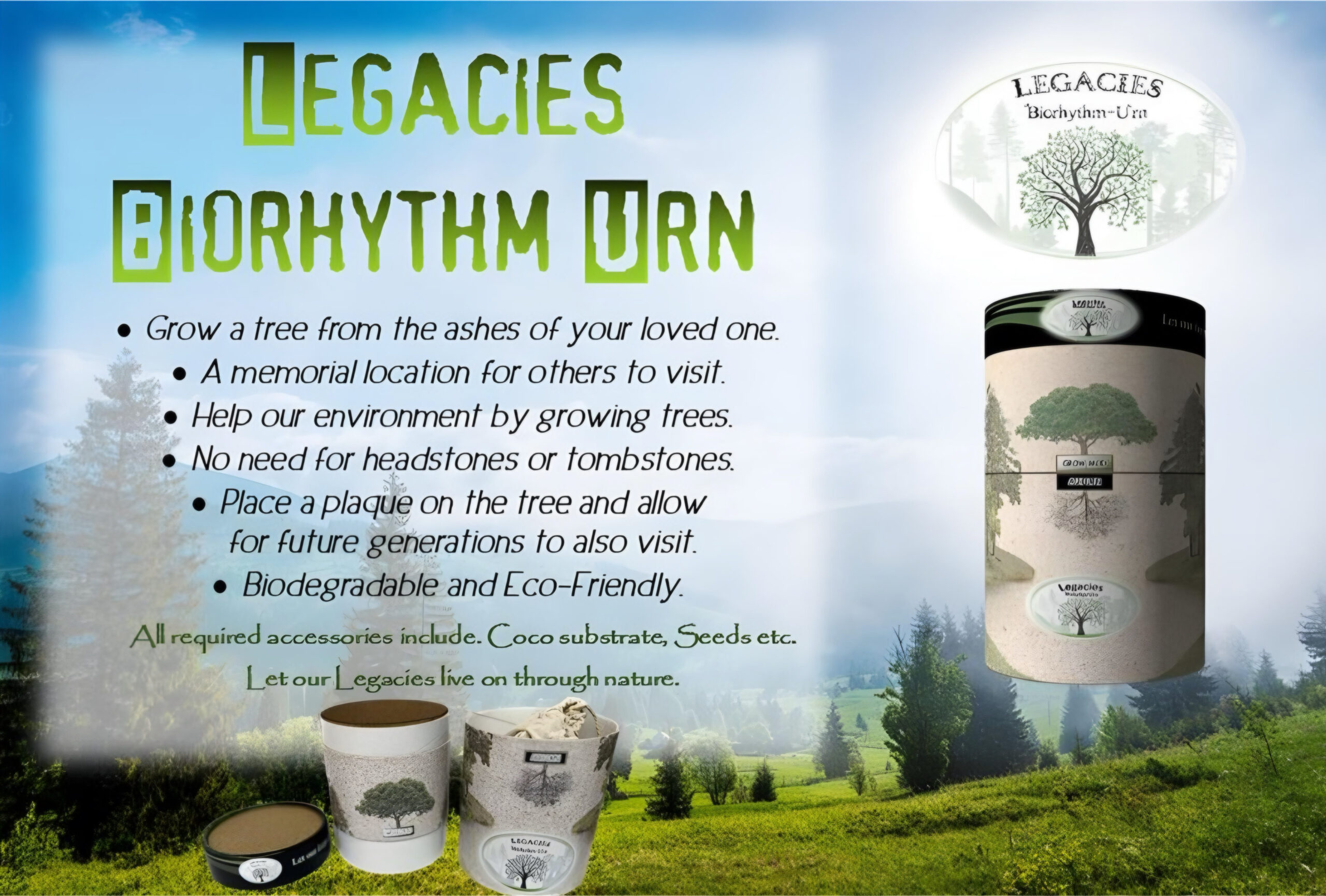 LEGACIES BIORHYTHM URN